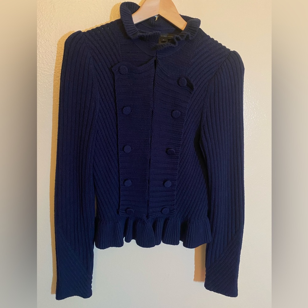 Marc by Marc Jacobs Mock Neck Cardigan Large